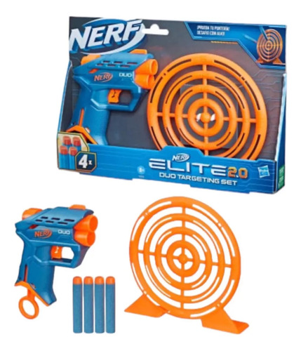 Lanzador Nerf Elite 2.0 Duo Targeting Set Con 4 Dardos