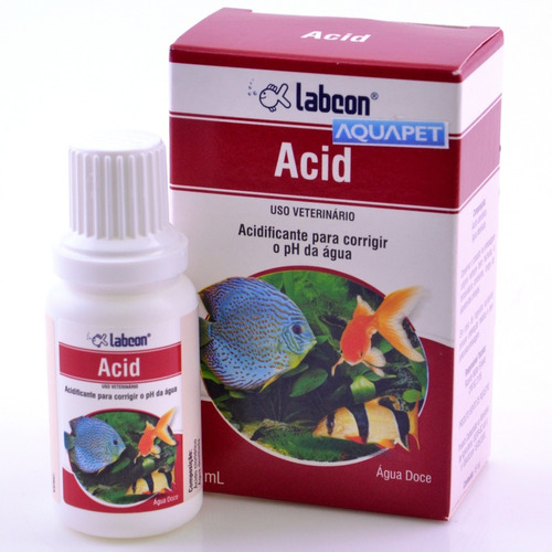 Alcon Labcon Acid 15 Ml  Acidificante Para Aquário