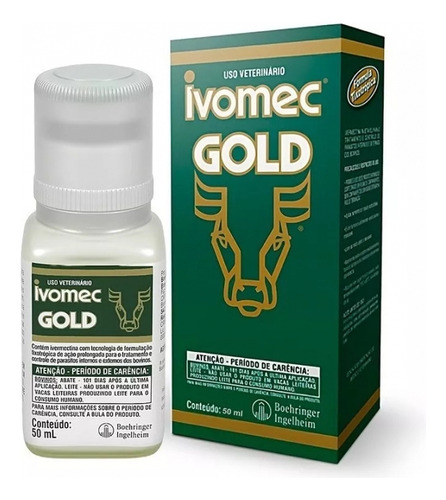 Ivomec Gold Ivermectina 50 Ml Injetável Boehringer