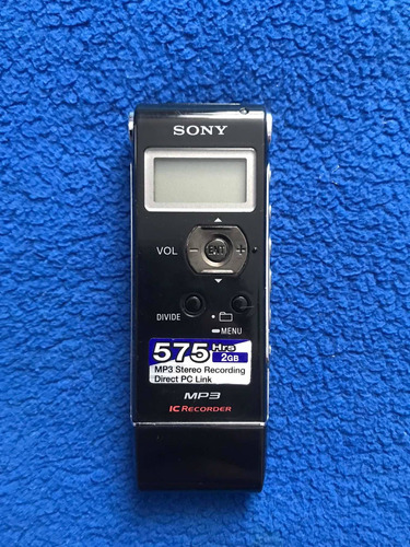 Grabadora De Voz Sony