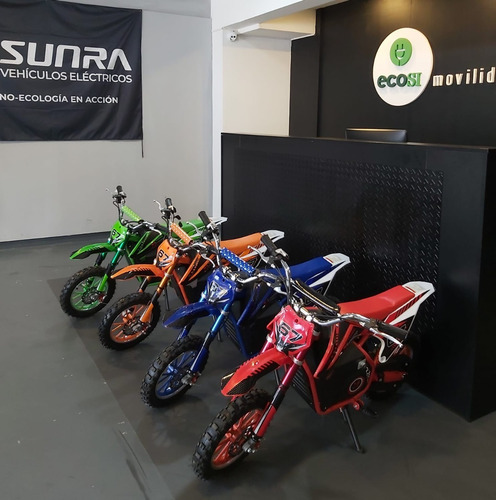 Minimoto Cros Sunra  Nuevos Colores Verde Azul Naranja   D