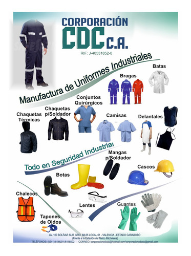 Imagen 2 de 10 de Confeccion De Uniformes Industriales Braga Chemise Franela
