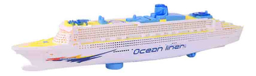 Brinquedo De Navio De Cruzeiro Elétrico Oceânico Con Luz