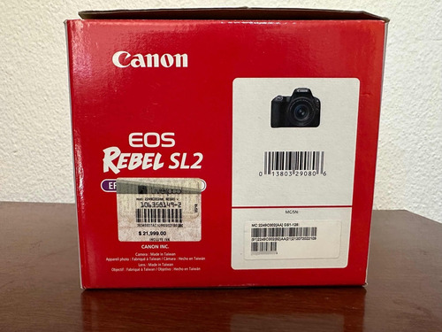 Canon Eos Rebel Sl2