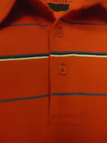 Chomba Levi's Clásica Rayada M/corta L...nueva!!!