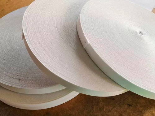 Imagen 4 de 8 de Torta Cintas Poliester Llaveros Cinta 25mm Pack 50mts