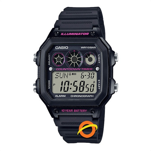 Reloj Casio Ae-1300wh Modo Arbitro Digital Temporizador