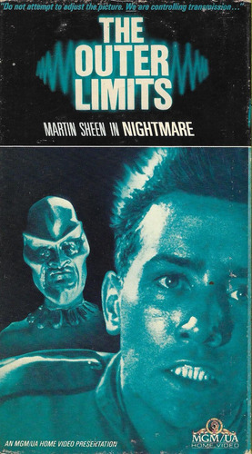 The Outer Limits Nightmare Vhs Martin Sheen En Ingles