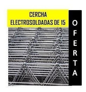 Cerchas Electrosolda De 15 Cm X 6 Mts. De Fabrica