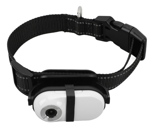 Collar Blanco Blanco Para Perro, Cámara Para Mascotas, 1080p