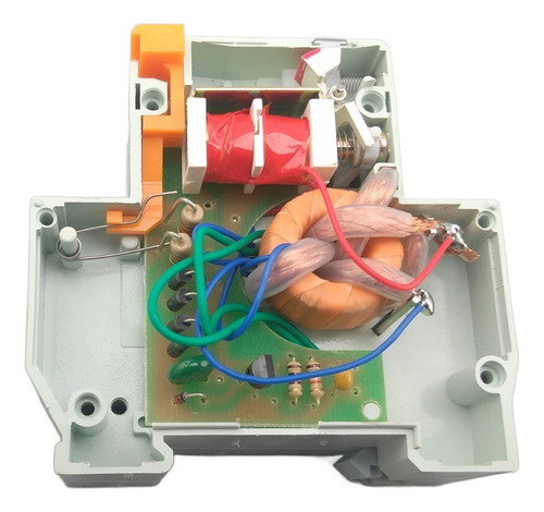 Disjuntor Diferencial Residual Dr Ddr Bipolar 36mm Choque