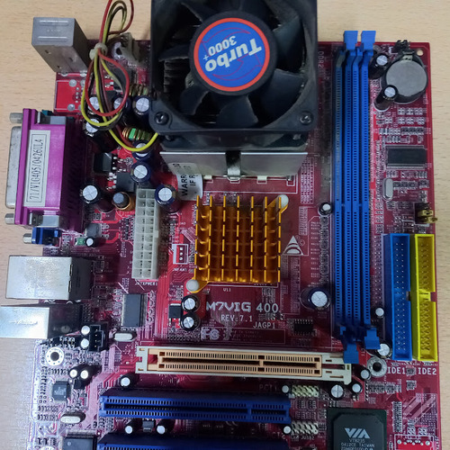 Motherboard Biostar M7vig 400 - Socket 462 - Falla! (Usado)