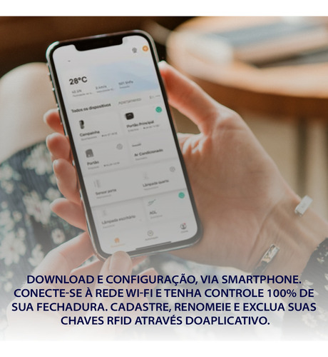 Fechadura Ultra Magic Ch.simples + Controle De Acesso Ca1000