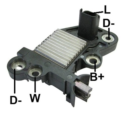 Regulador De Voltagem Renault Clio Logam Ga344