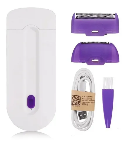 Depiladora recargable usb sensor luz láser remove hotsell