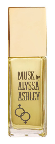 Alyssa Ashley Musk Eau De Toilette Spray, Plata 1.7 Onzas