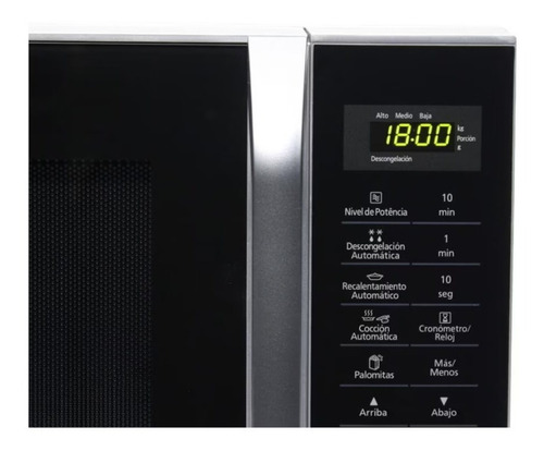 Horno Microondas 0.9 Pies Cúbicos Nn-st34hmruh Panasonic