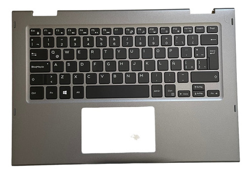 Dell Inspiron 5368 Laptop Palmrest Con Teclado Backlit Gris