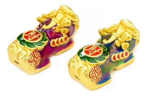 Feng Shui - Pulsera De Obsidiana Negra Pi Xiu - Cai Cai