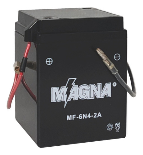 Bateria De Moto Magna 6n4-2a