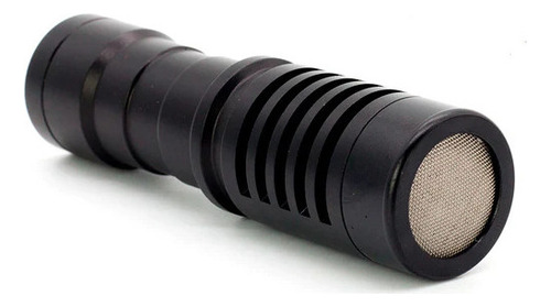 Micrófono Mini Shotgun Profesional Para Cámara Y Celular Color Negro