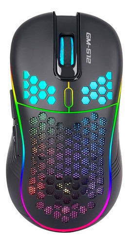 Mouse Gamer Alámbrico Xtrike-me Modelo Gm-512 Color Negro