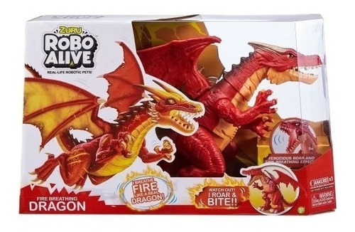 Imagen 4 de 4 de Robo Alive Robotic Furioso Dragón Robotico 7115