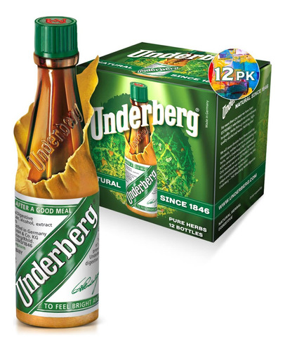 Disgestivo Underberg X 12und 20ml . Envio Gratis