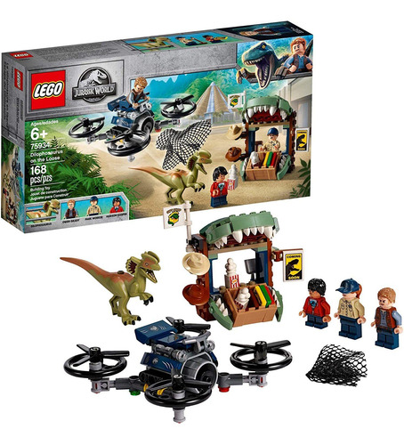 Lego Jurassic World Dilophosaurus Suelto 75934 Construir