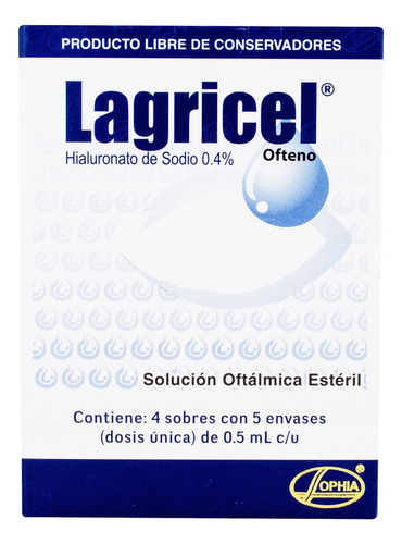 Lagricel Ofteno Solución 10 Ml