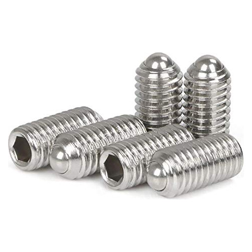 Resorte Hexagonal De Acero Inoxidable M4 X 12 Mm Con Punta E