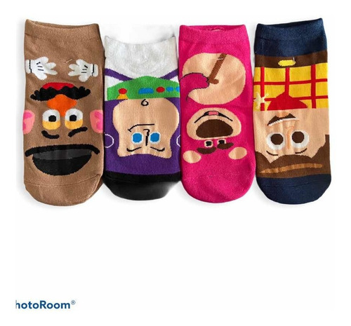 Medias Tobilleras Toy Story