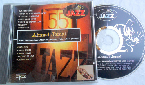 The Legendary Ahmad Jamal Trio Live 1958 * Gran Jazz * Cd Ex