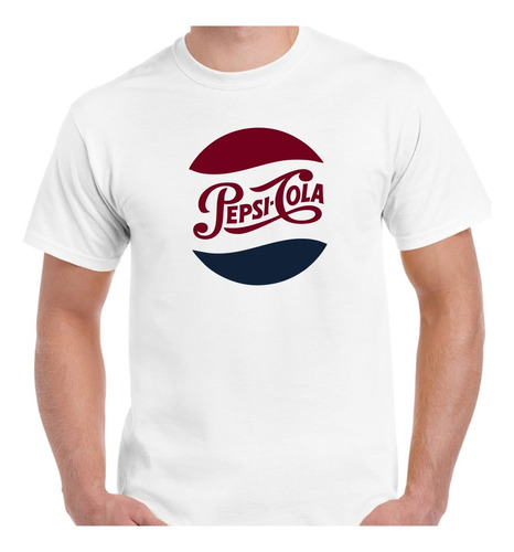 Remera Pepsi Cola Ideal Uniforme De Trabajo Cancha Futbol 