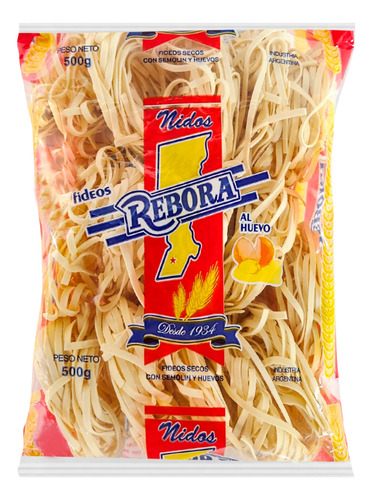 Fideos Nidos Al Huevo Y Espinaca Combo X2 X500 Grs N2