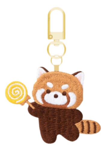 Llavero De Panda Rojo, Bonito Abalorio Para Bolso, Estilo D