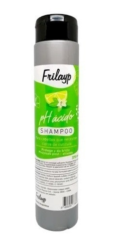 Imagen 1 de 4 de Shampoo Ph Acido Frilayp X370ml
