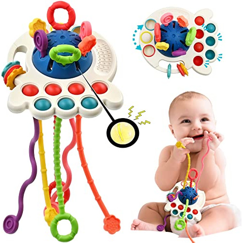 Juguetes Sensoriales Montessori Bebés De 6 12 Meses, J...