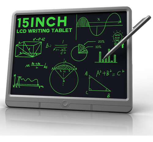 Wicue Tableta Escritura Lcd 15 Pulgadas, Tableta Dibujo Y