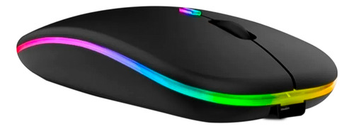 Mouse recarregável sem fio Rgb Color 2.4g Bluetooh Silencioso