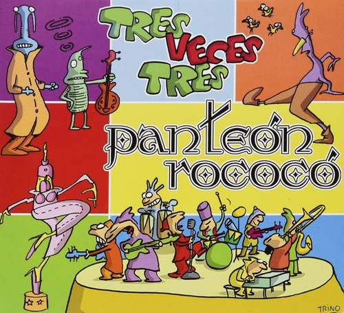 Panteon Rococo - Tres Veces Tres - Lp Vinyl (13 Canciones)