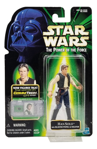 Kenner - Potf - Commtech Chip - Star Wars - Han Solo