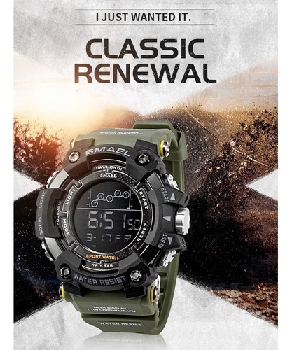 Reloj 1802 Military Shock Original Varios Colores