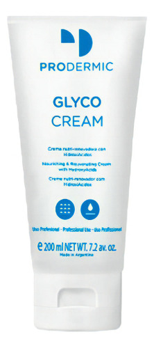 Prodermic Crema Nutri-renovadora Glycocream 200ml Momento De Aplicación Noche Tipo De Piel Normal/seca