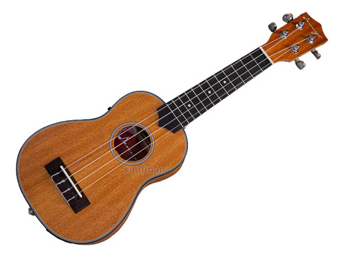 Ukulele 21 Soprano Madera De Caoba Exquisitos Acabados Color Natural