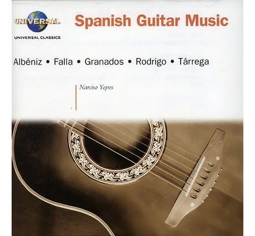 Cd Narciso Yepes ¿ Malagueña · Spanish Guitar Music