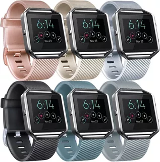 6 Mallas P/ Reloj Fitbit Blaze Talle Small