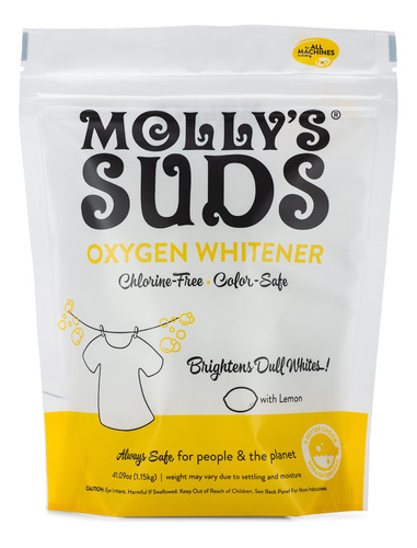 Molly's Suds Blanqueador De Oxgeno, 852835006036, 1
