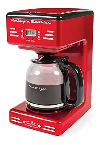 Cafetera Nostalgia Retro Series RCOF-120 automática roja de filtro 120V