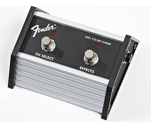 Fender Pedal De 2 Botones: Selección De Canal/efectos Ence.
